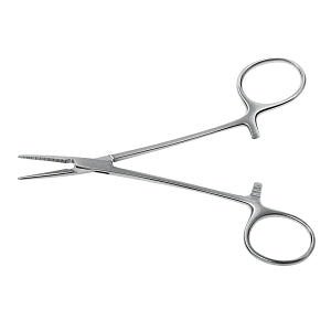 Medline Halsted Mosquito Forceps - 5" (12.7 cm) Straight Halsted Mosquito Forceps - MDS1222012