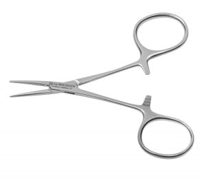 Medline Micro-Mosquito Straight Hemostatic Forceps - FORCEP, HEMO, MICRO-MOSQUITO, STR, 4" - MDS1222210