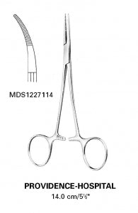 Medline Providence Hospital Artery Forceps - FORCEP, HEMO, PROV-HOSPITAL, STR, 5 1/2" - MDS1227014