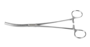 Medline Rochester-Pean Curved Hemostatic Forceps - Rochester-Pean Curved Hemostatic Forceps, 9-1/2" (24 cm) - MDS1231124