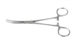 Medline Pean Artery Forceps - Pean Artery Forceps, Hemostat, German Grade Stainless Steel, Curved, 14" (35 cm) - MDS1231135