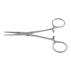 Medline Furst Ochsner Hemostatic Artery Forceps - Furst Ochsner Hemostatic Forceps with 1x2 Teeth, Straight, 10.25" - MDS1232026F