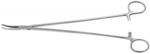 Medline Bridge Deep Surgery Forceps - FORCEP, HEMO, BRIDGE, STR, 10 3/4", 28CM - MDS1246028