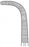 Medline Gray Cystic Duct Forceps - FORCEP, DUCT, GRAY, SET OF 2, 9" - MDS1250723