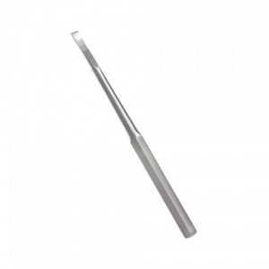 Medline Bone Tamp / Chip Packer - 10" (25.4 cm) Long Bone Tamp / Chip Packer with Rectangular 3 mm x 16 mm Tip - MDS1279413