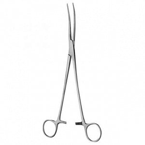 Medline DeBakey Cardiovascular Forceps - 11" (19.7 cm) DeBakey Cardiovascular Tissue Forceps with Angled 2 mm Tip - MDS1322528