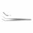 Medline DeBakey Cardiovascular Forceps - 8" (20.3 cm) DeBakey Cardiovascular Tissue Forceps with Angled 2 mm Tip - MDS1325120