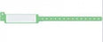 Medline Tamper Resistant Snap Closure ID Bands - 12" Insert-Style Vinyl ID Band, Adult, Green - MDS133037G