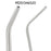 Medline Cooley Cardiovascular Forceps - Cooley Cardiovascular Forcep, Curved Back - MDS1346520