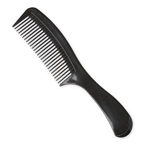 Medline Large Handle Combs - Comb with Large Handle, Black - MDS137209