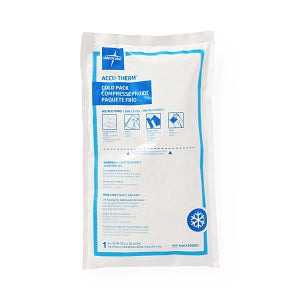 Medline Accu-Therm Instant Insulated Cold Packs - Accu-Therm Instant Heavyweight Jr. Insulated Cold Pack, 6" x 10" - MDS139000