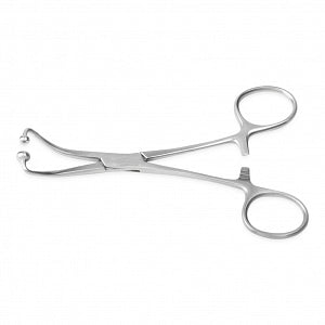 Medline Furst Non-Perforating Towel Forceps - Nonperforated Hemostatic Towel Clamp, 4" - MDS1412511F