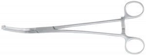 Medline Cooley Aorta Clamp - FORCEP, HEMOSTAT, COOLEY, CURVED SHANKS, - MDS1437553