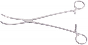 Medline Cooley Cardiovascular Clamp - CLAMP, COOLEY, CARDIO, 2" CVD JAW, 10.75" - MDS1437757