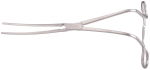 Medline Zanger Abdominal Aorta Clamps - FORCEP, HEMOSTAT, ZANGER, ANGLED, BENT S - MDS1438315