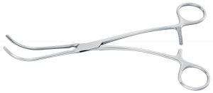 Medline DeBakey-Bahnson Curved Clamps - FORCEP, DEBAKEY, CLAMP, STRONG CV, 10" - MDS1438342