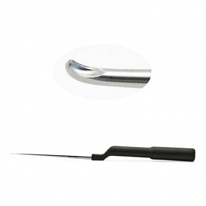 Medline Microsect Cervical Curettes - Size #2 10" (25.4 cm) Long Forward Angled Microsect Curette - MDS1475013