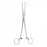 Medline Allis Tissue Forceps - 7-1/2" (19 cm) Allis Tissue Forceps with Coated 5 x 6 Teeth - MDS1500219