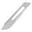 Medline Sterile Disposable Carbon-Steel Blades - Carbon Steel Blade, Sterile, #21, Disposable - MDS15021L