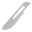 Medline Sterile Disposable Carbon-Steel Blades - Carbon Steel Blade, Sterile, #22, Disposable - MDS15022