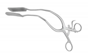 Medline Lateral Vaginal Wall Retractors - 4-1/2" (11.4 cm) Deep Coated Lateral Vaginal Wall Retractor - MDS1520784