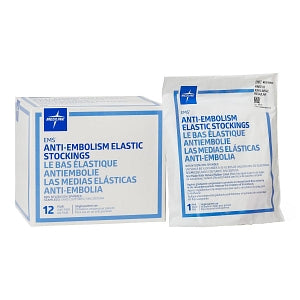 Medline EMS Knee-High Anti-Embolism Stockings - EMS Knee-High Anti-Embolism Stockings, Size 3XL Regular - MDS160604