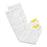 Medline EMS Knee-High Anti-Embolism Stockings - EMS Knee-High Anti-Embolism Stockings, Size S Long - MDS160628