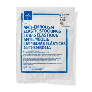 Medline EMS Knee-High Anti-Embolism Stockings - EMS Knee-High Anti-Embolism Stockings, Size M Regular - MDS160644