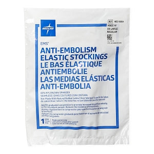 Medline EMS Knee-High Anti-Embolism Stockings - EMS Knee-High Anti-Embolism Stockings, Size 2XL Regular - MDS160694