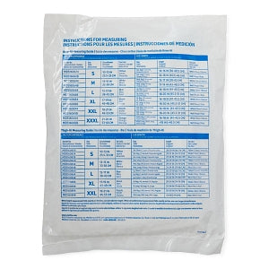 Medline EMS Thigh-High Anti-Embolism Stockings - EMS Thigh-High Anti-Embolism Stocking, Size Large Short - MDS160860