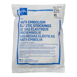 Medline EMS Thigh-High Anti-Embolism Stockings - EMS Thigh-High Anti-Embolism Stocking, Size 2XL Regular - MDS160894