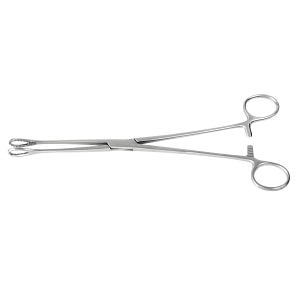 Medline Furst Foerster-Ballenger Sponge Forceps - 9-3/4" (24.75 cm) Furst Foerster-Ballenger Sterile Straight Serrated Sponge Forceps - MDS1617025F