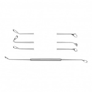 Medline Coakley Sinus Curettes - CURETTE, COAKLEY, ANTRUM, 6.75", #6, 30DEG - MDS1665806