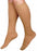 Medline CURAD Knee-High Compression Hosiery - CURAD Knee-High Compression Hosiery with 15-20 mmHg, Tan, Size A, Regular Length - MDS1700AT