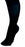 Medline CURAD Knee-High Compression Hosiery - CURAD Knee-High Compression Hosiery with 15-20 mmHg, Black, Size A, Regular Length - MDS1701AB