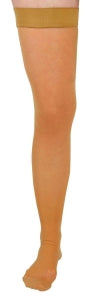 Medline CURAD Thigh-High Compression Hosiery - CURAD Thigh-High Compression Hosiery with 15-20 mmHg, Tan, Size B - MDS1706BT