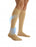 Medline CURAD Knee-High Compression Hosiery - CURAD Knee-High Compression Hosiery with 8-15 mmHg, Tan, Size S, Regular Length - MDS1712AT