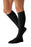 Medline CURAD Cushioned Compression Socks - CURAD Knee-High Cushioned Compression Hosiery with 15-20 mmHg, Black, Size A, Regular Length - MDS1714AB