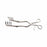 Medline Beckmann-Adson Self-Retaining Retractors - RETRACTOR, BECKMAN-ADSON, SH, 4:4, 1.75X1, 12 - MDS1800745