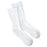 Medline Co-Label Dr. Scholl's Diabetic Crew Socks - Diabetic and Circulatory Crew Socks with Mild Compression, White, Size L - DSU-7400-L1-PC