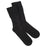 Medline Co-Label Dr. Scholl's Diabetic Crew Socks - Diabetic and Circulatory Crew Socks with Mild Compression, Black, Size S - DSU-7400-S1-PC