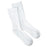 Medline Co-Label Dr. Scholl's Diabetic Crew Socks - Diabetic and Circulatory Crew Socks with Mild Compression, White, Size S - DSU-7400-S1-PC