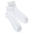 Medline Co-Label Dr. Scholl's Diabetic Ankle Socks - Diabetic and Circulatory Ankle Socks, White, Size M - DSU-2051-WM1