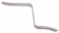 Medline Doane Knee Retractors - Doane Z-Shaped Knee Retractor, 76 mm Deep, 11 mm, Size L - MDS1817615