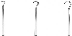 Medline Kleinert-Kutz Skin Hooks - Kleinert-Kutz Skin Hook, 6-1/4", Size 1 - MDS1821301