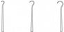 Medline Kleinert-Kutz Skin Hooks - Kleinert-Kutz Skin Hook, 6-1/4", Size 1 - MDS1821301