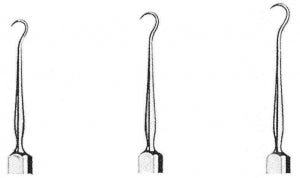 Medline Converse Skin Hooks - Converse Delicate Skin Hook, 18 cm, 7", Size 1 - MDS1822201