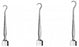 Medline Converse Skin Hooks - Converse Delicate Skin Hook, 18 cm, 7", Size 1 - MDS1822201