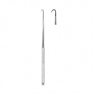 Medline Delicate Hooks - Delicate Hook, Sharp, 6.25", 1 Prong, - MDS1822501