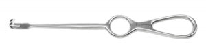 Medline Volkmann Retractors - Volkmann Retractor, 8.75", 2 Prong, Blunt - MDS1828102